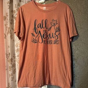 Orange Graphic T-Shirt